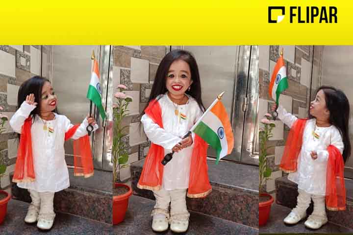 “Às vezes, era difícil fazer contato visual devido à diferença de altura, mas foi ótimo. Ela é engraçada”, declarou Jyoti Amge. Nascida em 16 de dezembro de 1993, ela tem tamanho menor que o de uma criança de cinco anos.
