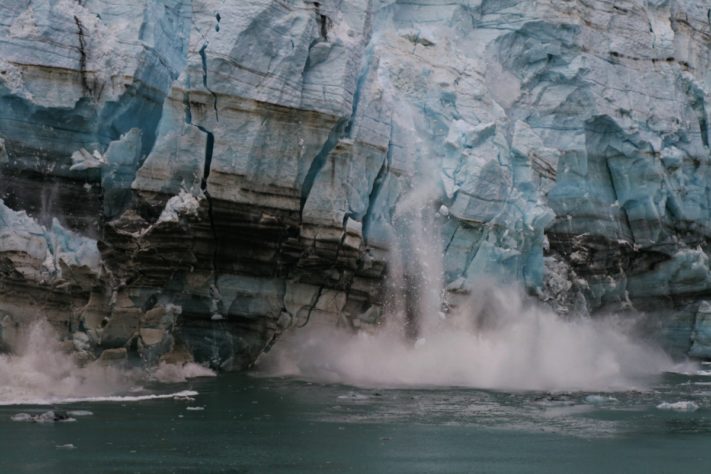 Crise climática - geleiras derretendo