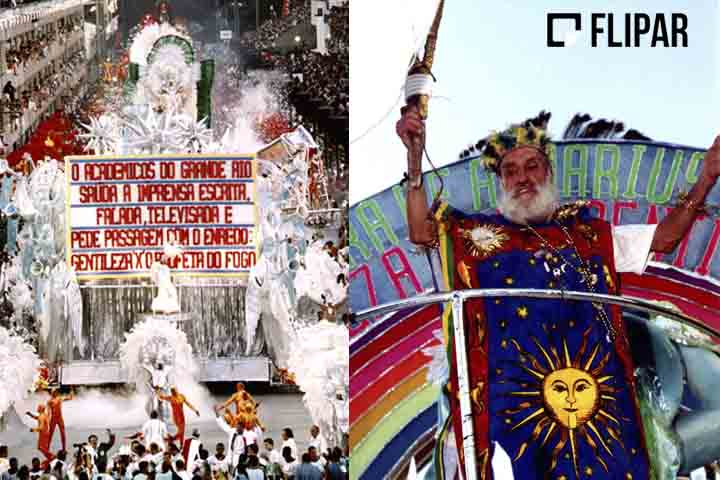 Em 2001, o Profeta Gentileza foi enredo da Acadêmicos do Grande Rio, no carnaval carioca. O carnavalesco Joãozinho Trinta surpreendeu apresentando um voo de astronauta em plena Sapucaí.  Ele explicou a ligação desse voo com Gentileza: "Vivemos uma era espacial e temos tanta fome, pobreza e violência. É um contraste que ainda não foi resolvido".