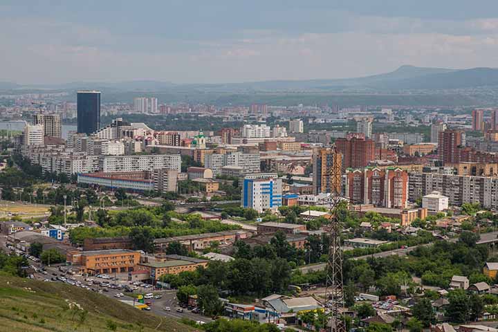 Com cerca de 1 milhão de habitantes, Krasnoyarsk, onde Torop pregava, é uma das maiores cidades da Sibéria, na Rússia, situada às margens do rio Yenisei. -Flickr - Ninara