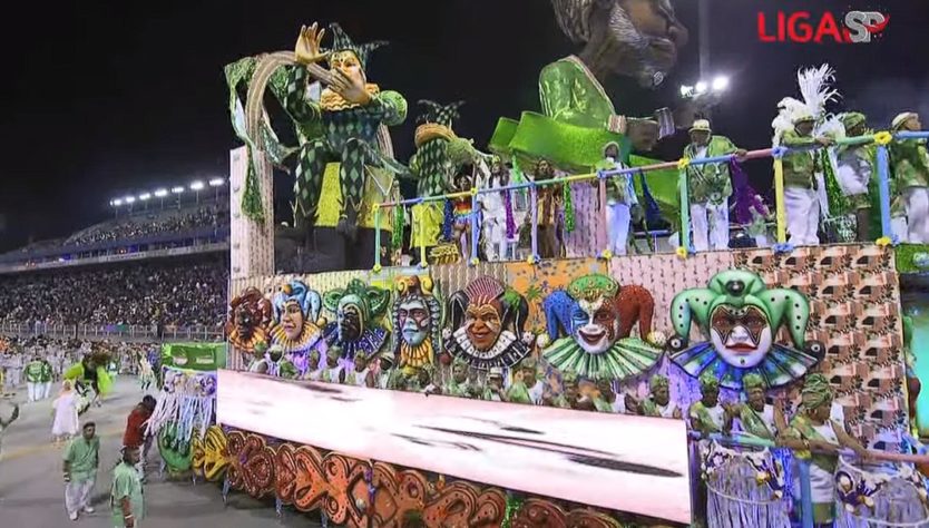 Camisa Verde e Branco 2000 - Carlinhos Brown