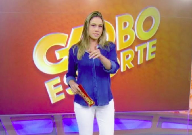 Fernanda Gentil no Globo Esporte