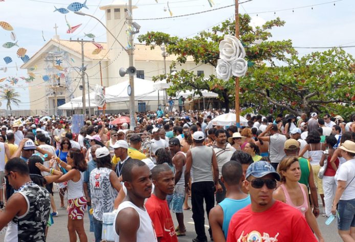 Festa de Iemanjá na Praia do Rio Vermelho