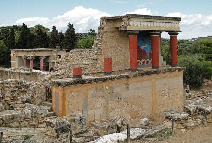 Palácio de Cnossos, Creta - Grécia