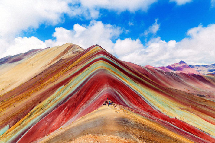 Montanha Colorida do Peru fica na região de Machu Picchu