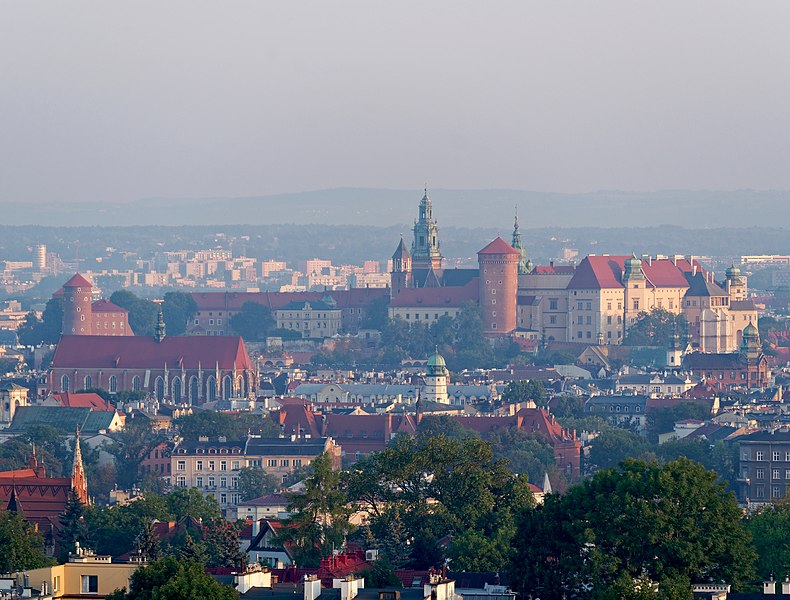 Cracóvia, na Polônia - classificação do ar: insalubre. 
-Jakub Ha?un/Wikimedia Commons
