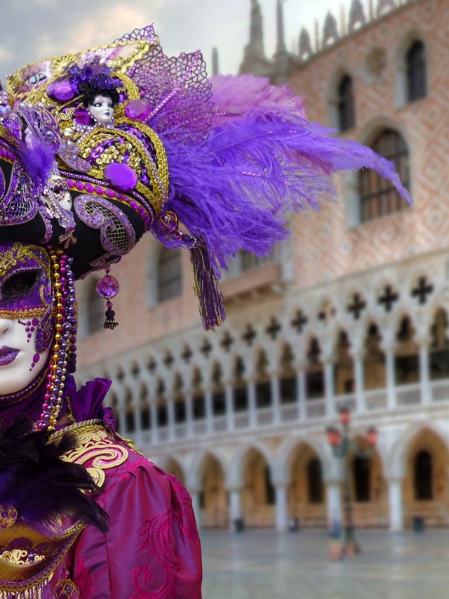 Carnaval de Veneza:  A tradição das máscaras com folia e arte