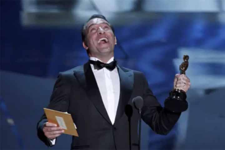 Jean Dujardin surpreendeu Hollywood ao vencer o Oscar por 