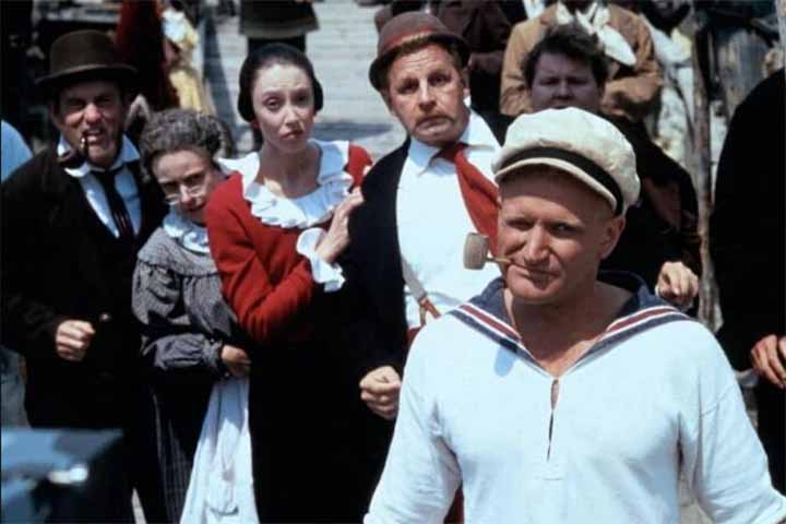 Popeye (1980) filme - Popeye - Divulgação