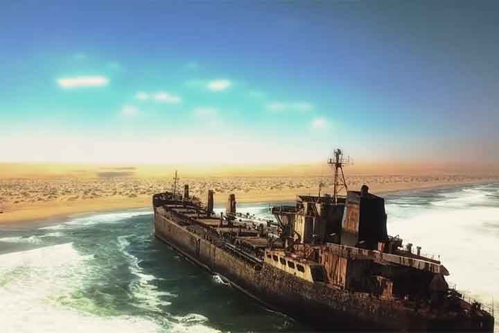 O Bohlen fica perto de dois outros naufrágios. O Otavi, que afundou em 1945, e o MV Dunedin Star, que serviu na Segunda Guerra Mundial e continuou seu serviço de transporte de carga entre a Grã-Bretanha e a Austrália.-Reprodução Youtube Canal  Integrando Conhecimento