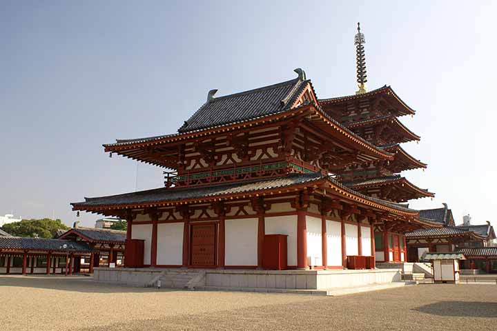 Kongō Gumi, Kondo de Shitennō-ji em Osaka - Empresas mais antigas do mundo - Domínio Público/Wikimédia Commons