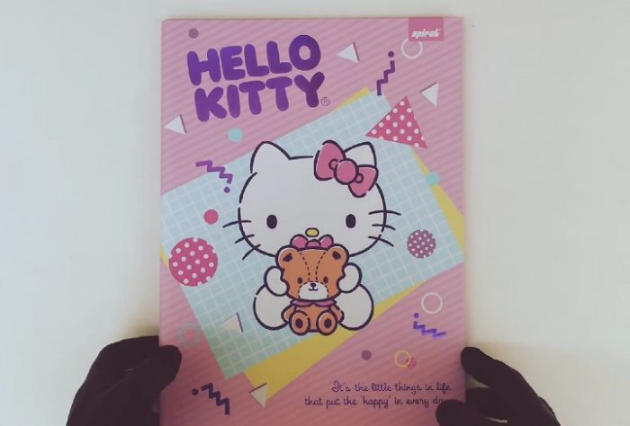 Caderno da Hello Kitty