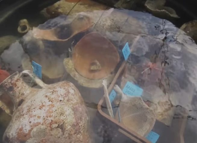 Cemitério de navios é descoberto na Grécia 