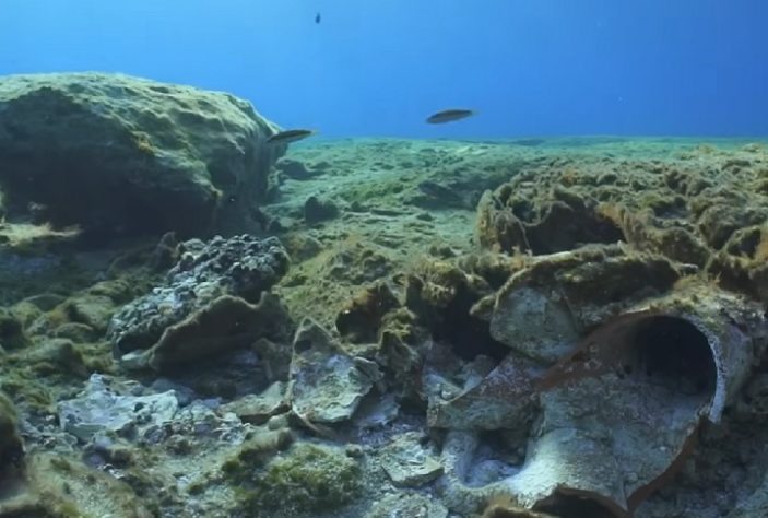 Cemitério de navios é descoberto na Grécia