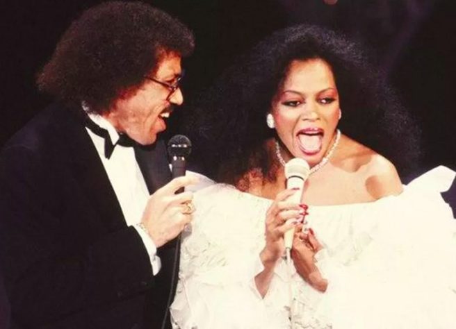 Diana Ross e Lionel Richie