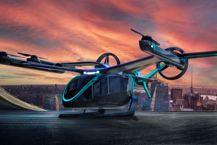 Carro voador EVE-100