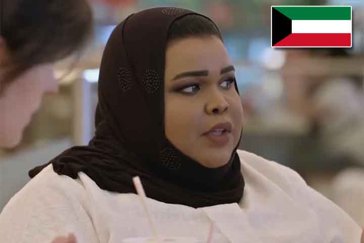 3º lugar (mulheres) - Kuwait, com 79% da população com sobrepeso ou obesa. 
-Reprodução Youtube