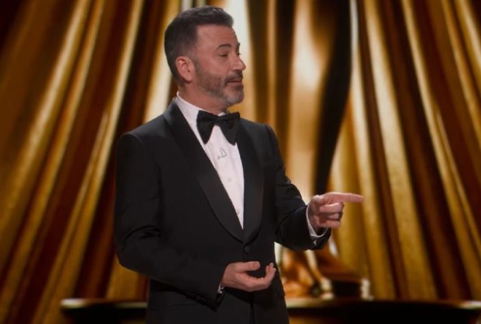 Jimmy Kimmel foi o apresentador no Oscar 2024