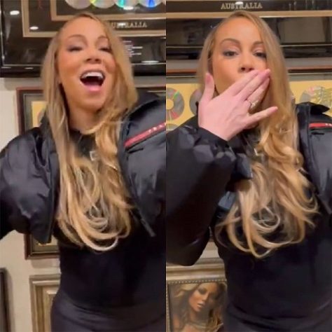 Montagem - Mariah Carey anuncia volta ao Brasil