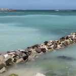 Praia em Cartagena, Colômbia