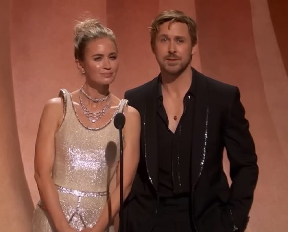 Ryan Gosling e Emily Blunt no Oscar 2024