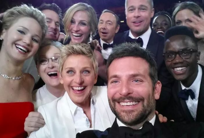 Selfie do Oscar