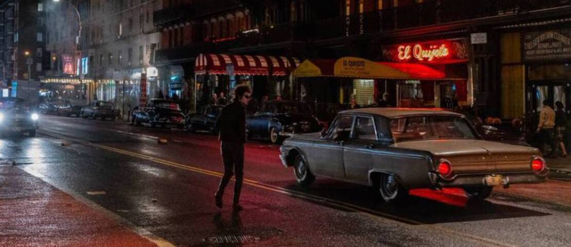 Timothée Chalamet vive Bob Dylan no cinema