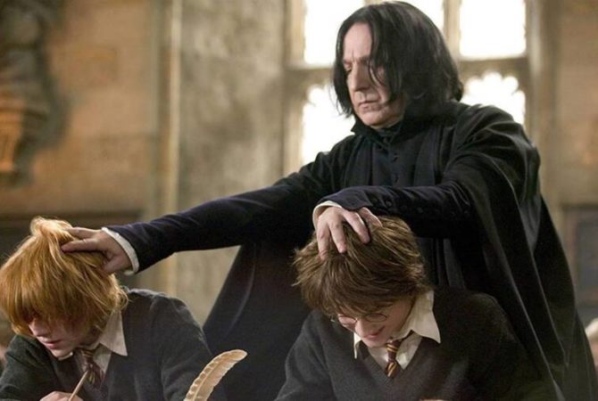 Daniel Radcliffe diz que temia Alan Rickman nas gravações de Harry Potter