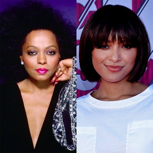 Montagem - Diana Ross e Kat Graham