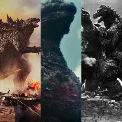 Montagem - filmes do Godzilla