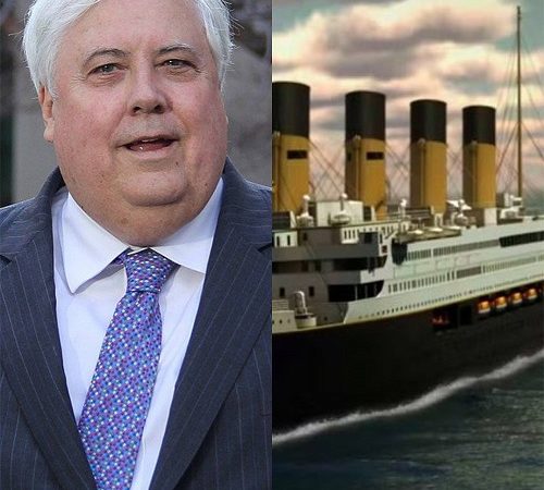 Bilionário australiano pretende criar réplica exata do ‘Titanic’