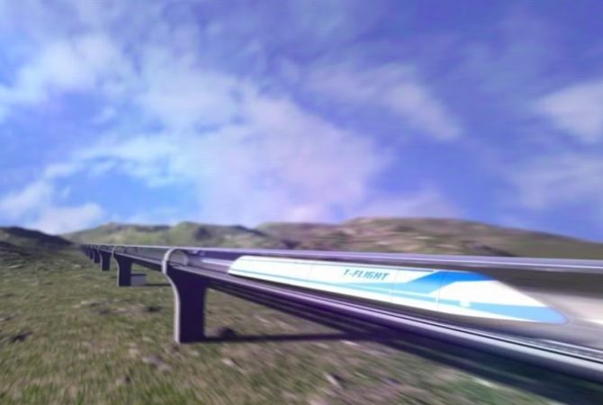 China desenvolve trem hipersônico que vai flutuar a 2.000 km/h
