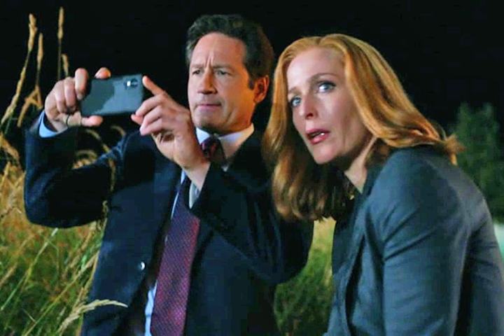 As primeiras sete temporadas tiveram Duchovny e Anderson em igualdade como protagonistas. Na oitava e na nona temporadas, Anderson continuou, enquanto Duchovny aparecia esporadicamente. 