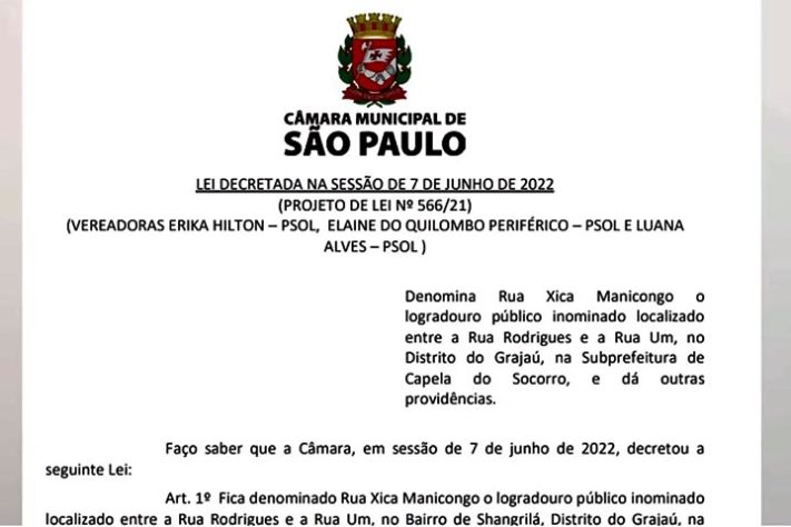 Xica Manicongo