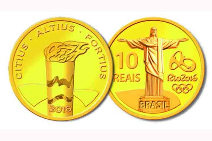 Moedas Comemorativas dos Jogos Olímpicos e Paralímpicos Rio 2016 - Moedas Comemorativas - Divulgação