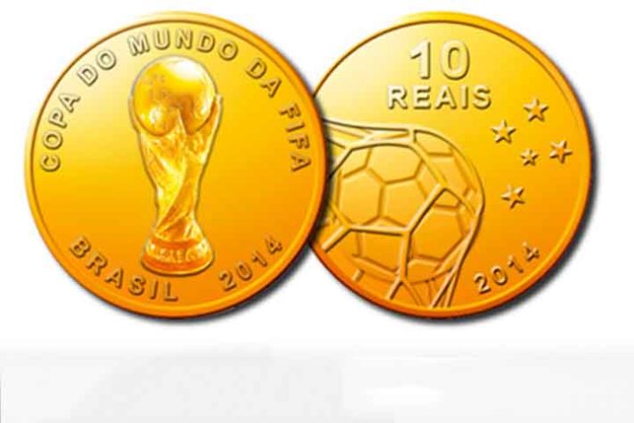 Moedas Comemorativas da Copa do Mundo da FIFA Brasil 2014 - Moedas Comemorativas - Divulgação