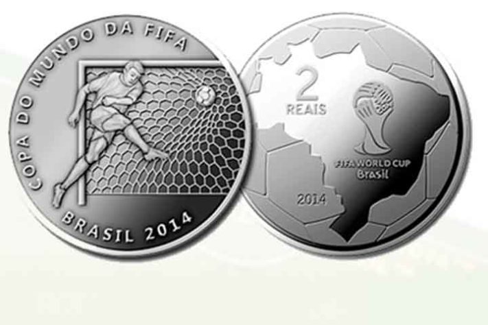 Moedas Comemorativas da Copa do Mundo da FIFA Brasil 2014 - Moedas Comemorativas - Divulgação