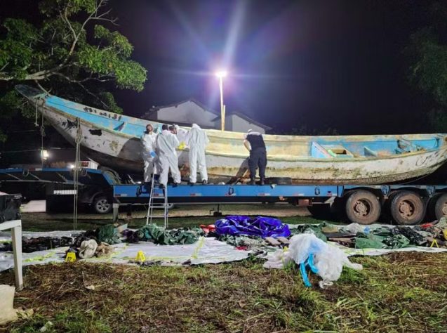 Pescadores encontram barco à deriva com corpos no Pará