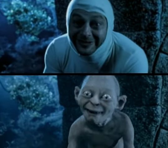 Andy Serkis como Gollum