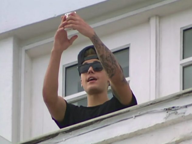Justin Bieber no Copacabana Palace