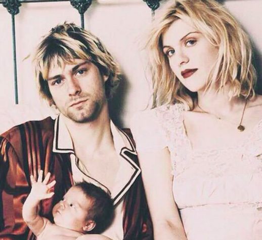 Kurt Cobain e Courtney Love