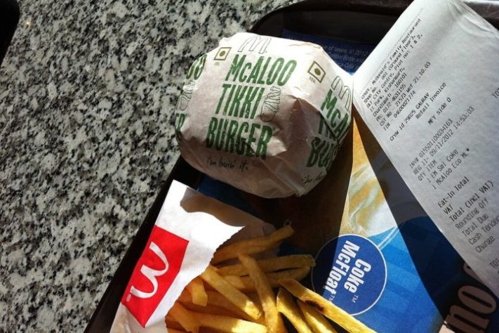 McAloo Tikki - McDonald's India