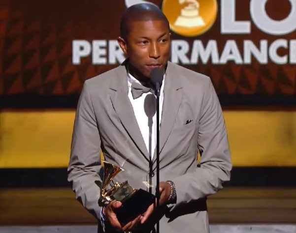 Pharrell Williams no Grammy