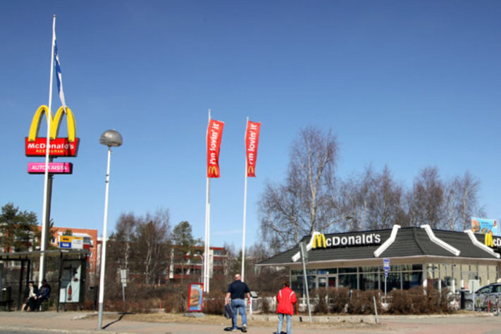 McDonald's Rovaniemi, Finlândia