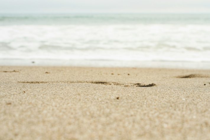 Areia de praia
