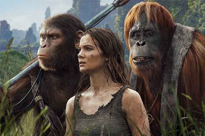 <p>A trama retrata os acontecimentos após a guerra deflagrada no filme de 2017. A sociedade dos macacos sofre uma ruptura e uma nova liderança tenta submeter grupos rivais para conquistar tecnologia dos humanos.</p>
