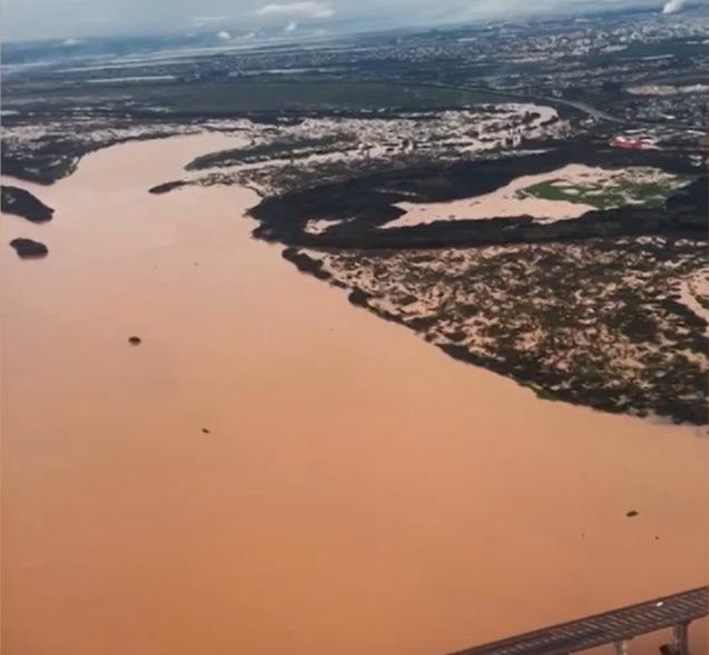 Ana Lizete Farias, psicanalista e doutora em Meio Ambiente pela Universidade Federal do Paraná (UFPR), afirmou ao jornal O Globo que essa situação é "uma consequência da crise no estilo de vida coletivo" causada pelas mudanças climáticas.-reprodução redes sociais