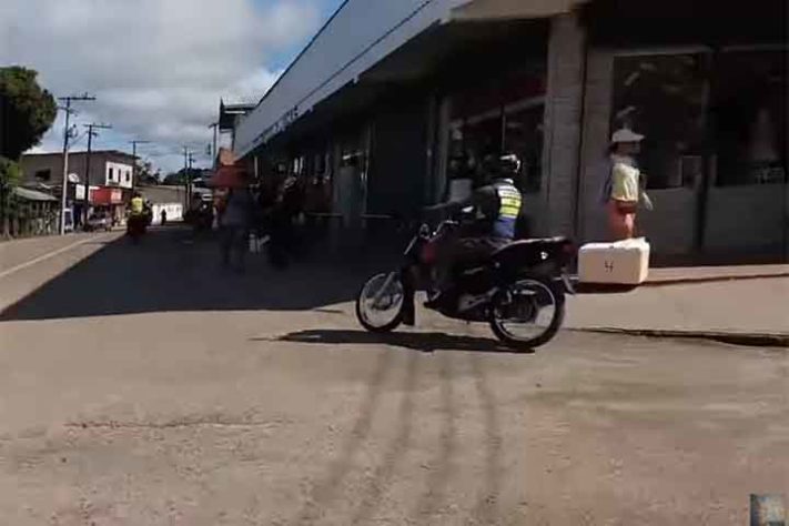 Frota de motos no Brasil