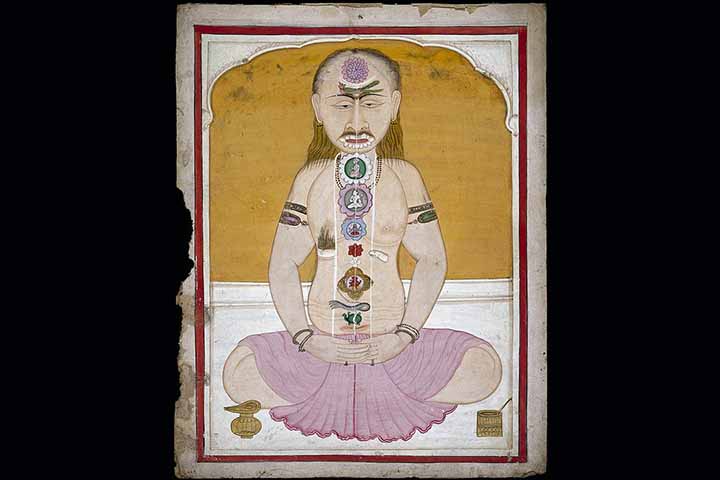 Os sete chakras ou sete centros nervosos estÃ£o conectados com diferentes glÃ¢ndulas do corpo â?? glÃ¢ndula tireÃ³ide, glÃ¢ndulas adrenal, glÃ¢ndula pituitÃ¡ria, glÃ¢ndula pineal, etc. 