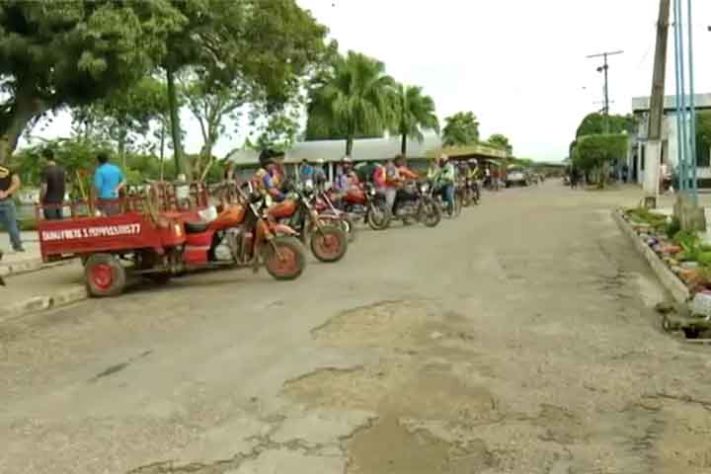 Frota de motos no Brasil